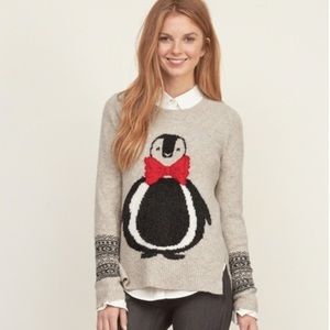 SUPER CUTE PENGUIN ABERCROMBIE SWEATER